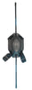 Spine cueing device with straps that allow you to wear it like a backpack. The metal beam that keeps your spine aligned are connected to a middle base section that comfortably keeps your spine aligned while working out or performing physical therapy